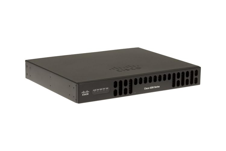 Amazon.co.jp: Cisco 4221 ISR オンボードGE2個、NIMスロット2個、ISC